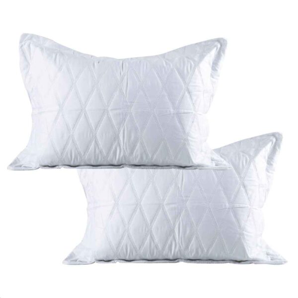 Kit Colcha Casal 3 Peças Branco - Bianchini Comfort - Image 3