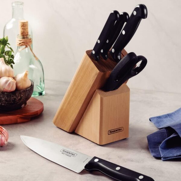 Kit para Cortar, 6 Peças, Tramontina, Ultracorte, Preto - Image 8