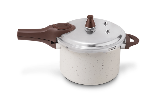 Panela de Pressão Brinox 4,2L Bege Vanilla - Ceramic Life Pressure - Image 3