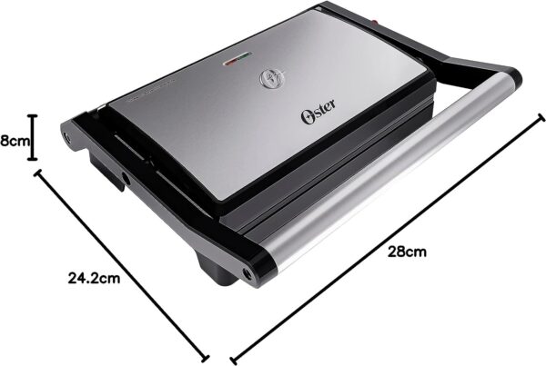 GRILL OSTER 2 em 1, 1000W, 110V, OGRL230 - Image 6