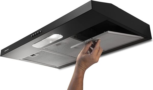 Depurador Slim 80cm 3 Vel. Preto 220V - DPS182PT - Image 4