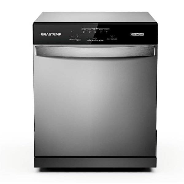 Lava Louças 8 Serviços Brastemp Cinza - BLF08BS 110V