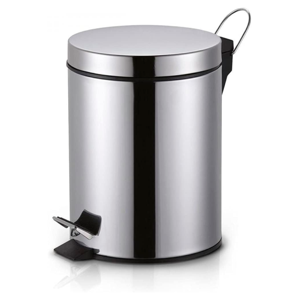 Lixeira 5L Inox com Balde Interno Removível Acabamento Polido - Westing