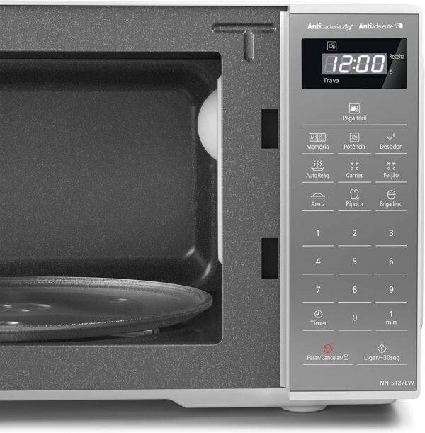 Micro-ondas Panasonic 21LT NN-ST27LWRUN 700W 127V (AM) - Image 3