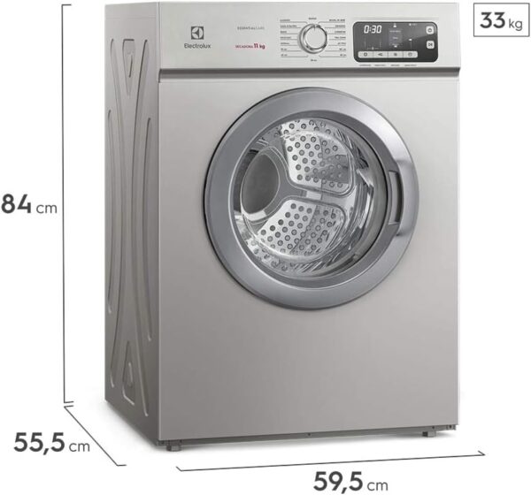 Secadora de Roupas Electrolux 11Kg Cor Inox Essential Care (STH11) 127V - Image 2